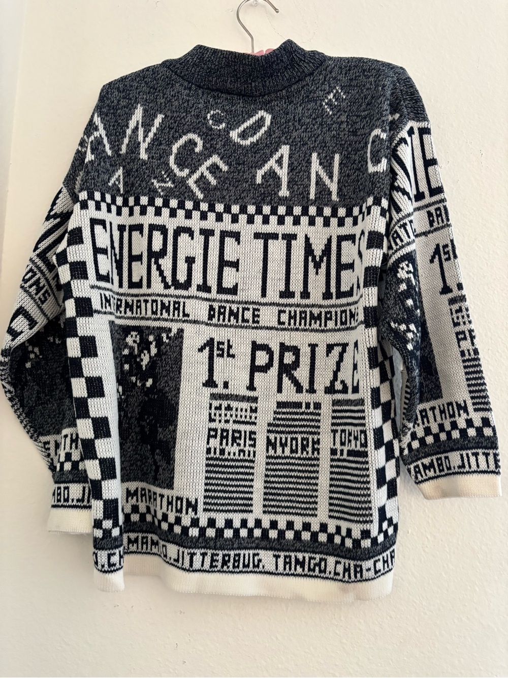 Vintage Dance Pull over Fall/winter sweater